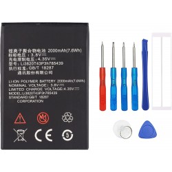 Bateria Li3820T43P3h785439 2000mAh 3.8V Compat&iacute;vel com ZTE Blade L3 com Kit de Ferramentas