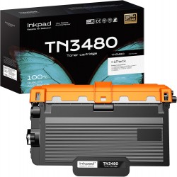 Cartucho de Toner Compat&iacute;vel TN3480 Preto Alta Capacidade para Brother HL L5100 MFC L5700 DCP L5500
