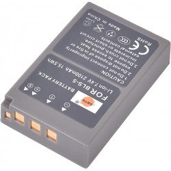 Bateria compat&iacute;vel BLS-5 para Olympus 7.4V 2100mAh, substitui BLS-50 e PS-BLS5