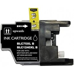 Cartucho de Tinta Preto Compat&iacute;vel Brother LC-1220XL e LC-1240XL 28.5ml para Impressoras DCP-J e MFC-J