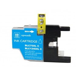 Cartucho de Tinta Azul Compat&iacute;vel Brother LC-1220C LC-1240C LC-1280C 16.6ml Alta Capacidade para Impressoras DCP-J e MFC-J