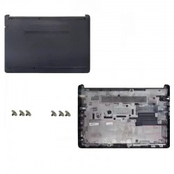 Tampa Inferior Preta para Portátil HP 14-DF14-CF, 14-DK, 14-DP, 14S-CR, 14S-CF, 240, 245 G8