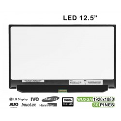 Ecrã LED 12.5 polegadas WUXGA 1920x1080 30 pinos para Lenovo N125HCE-GN1 ST50G56781 00NY418