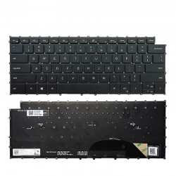 Teclado US com retroiluminação para Dell XPS 15 9500 9510 9520 e Precision 5560 5760 5750 5550 17 9700 9710 9720