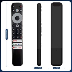 Comando substitui&ccedil;&atilde;o RC902V compat&iacute;vel com TCL Thomson Smart TV 4K UHD QLED