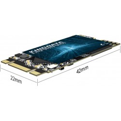 Disco R&iacute;gido Interno SSD 1 TB M.2 2242 SATA, Leitura 580 MB/s e Escrita 530 MB/s