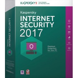 Kaspersky Internet Security 2017 - Licença de 1 Ano