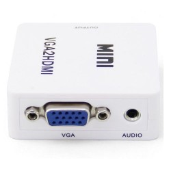 Adaptador / Conversor VGA-HDMI ( Video e Áudio)