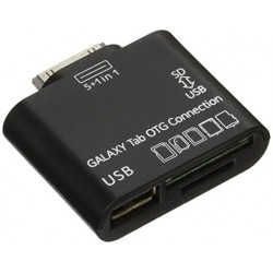 Adaptador 5 em 1 para Samsung Galaxy Tab - Conex&atilde;o OTG