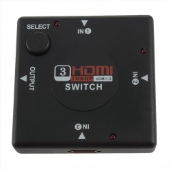 MINI-SWITCH HDMI - 3 Portas