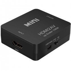 Adaptador / Conversor HDMI - AV RCA ( Video e Áudio)