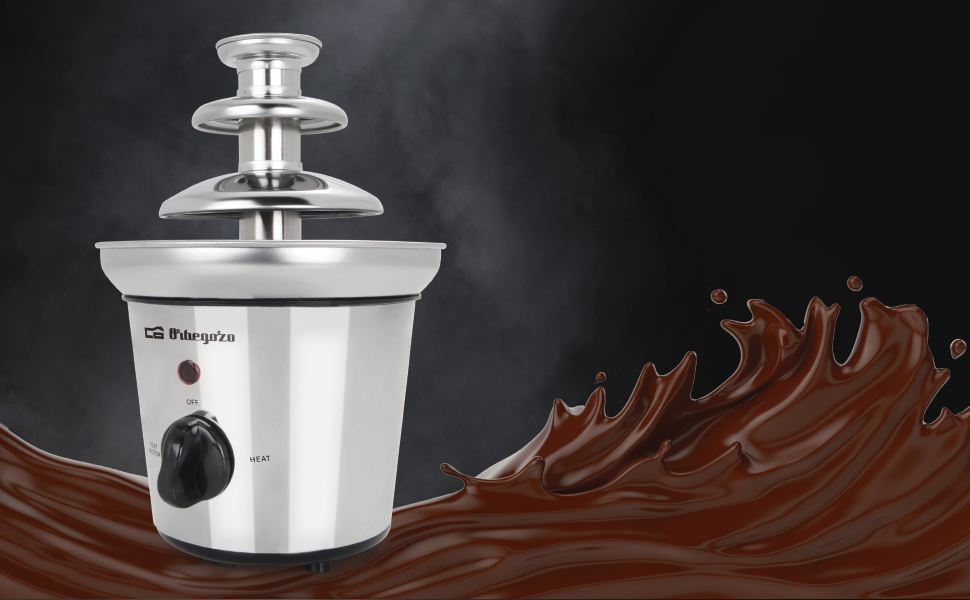 fonte de chocolate, orbegozo, fonte de chocolate orbegozo, chocolate, fondue de chocolate