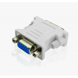 Adaptador DVI (24+1 Pinos) Macho para VGA (15Pinos) Femea