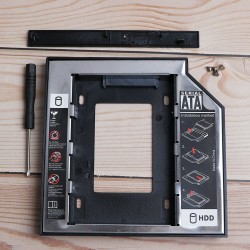 Adaptador Caddy para discos HDD/SSD de 12.7mm