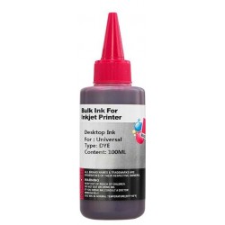 Recarga de tinta para tinteiros de impressoras Magenta 100ml