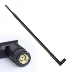 Antena Wi-Fi Passiva Omnidirecional 2,4 GHz 12 dBi compatível com routers e adaptadores