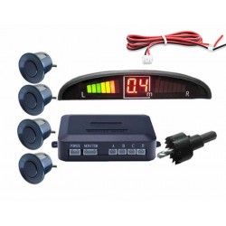 Kit 4 Sensores Estacionamento de Automóvel c/ Display