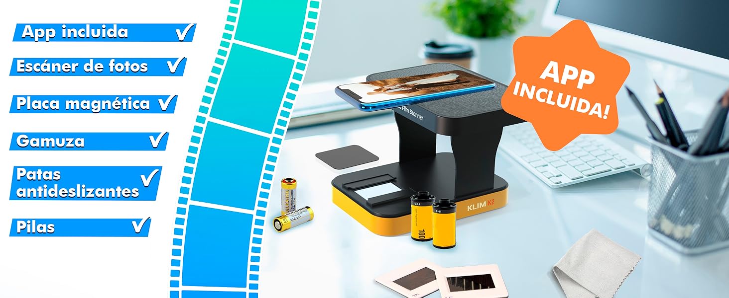 K2 Film Scanner Orange