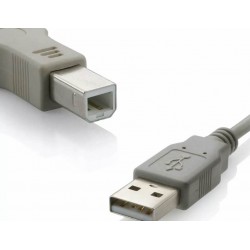Cabo USB 2.0 para Medion HDDREIVE 2 GO- 3 metros
