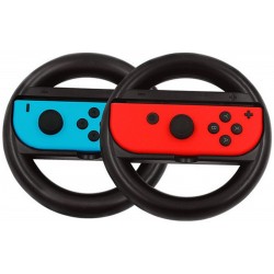 Nintendo Switch Pack 2 Volantes para Joy-Con Preto