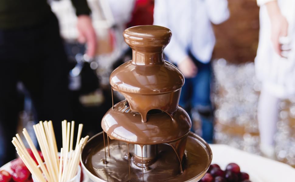fonte de chocolate, chocolate, fondue de chocolate, fonte de chocolate orbegozo, orbegozo