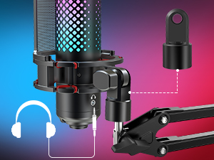 zealsound Micrófono USB Condensador