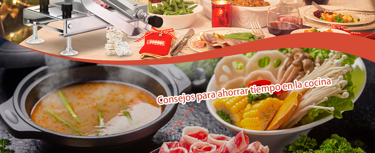 Cortadoras de carne manuales