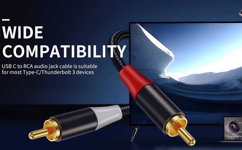 2 RCA banhados a ouro vermelho e ouro branco