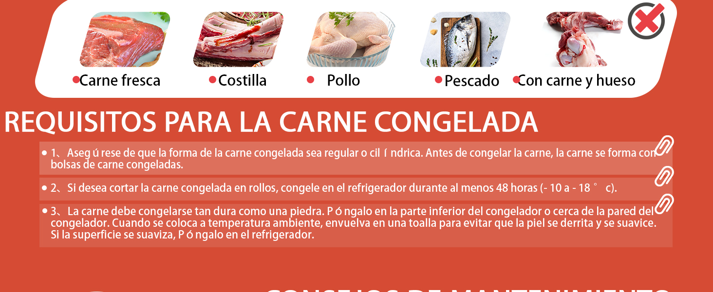 Cortadora de Turrón de Tocino y Queso