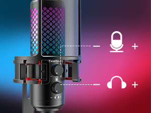 zealsound Micrófono USB Condensador