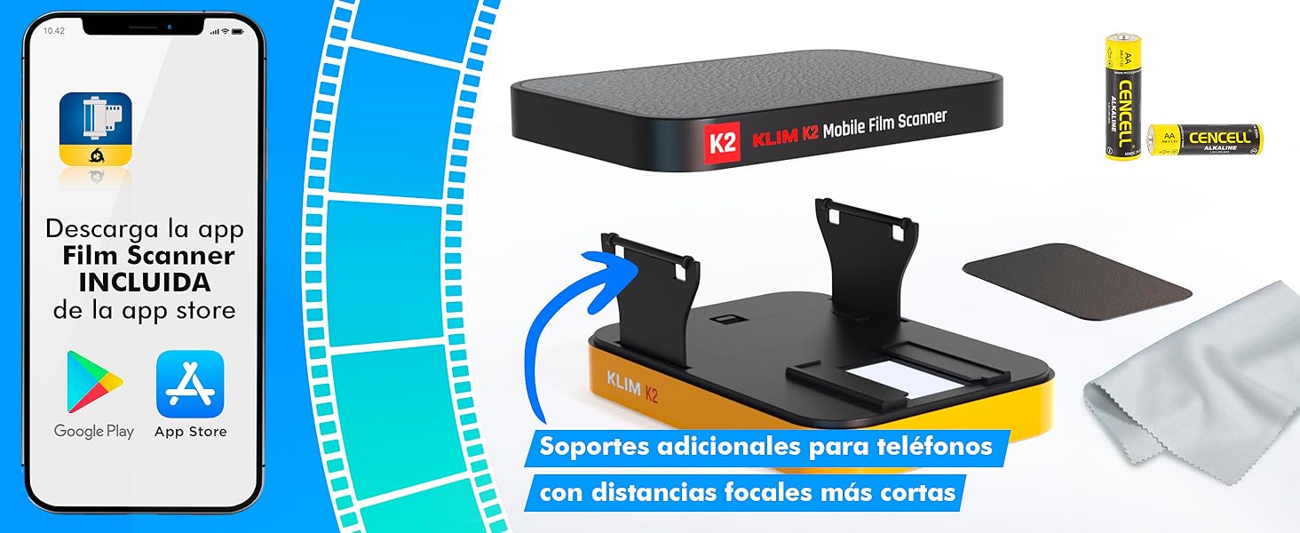 K2 Film Scanner Orange