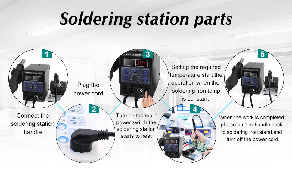 estação de soldadura