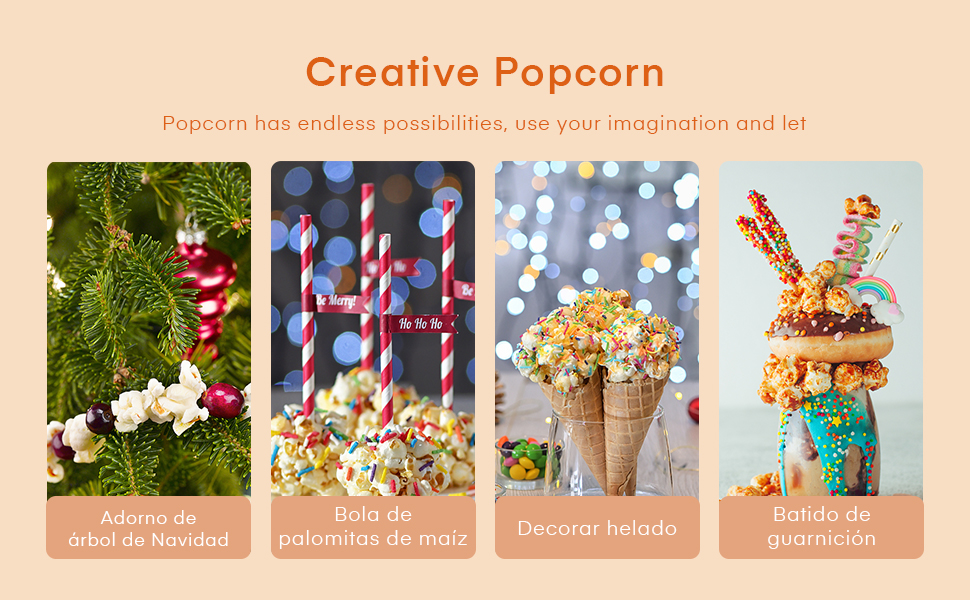 Mini - máquina de pipocas domésticas